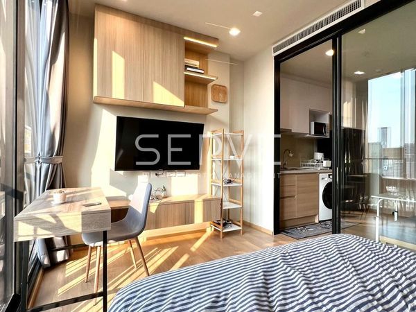 🔥Studio with Partition Nice Room High Fl. 15+ Good Location Close to BTS Phrom Phong 500 m. at Noble Around 33 Condo / For Sale