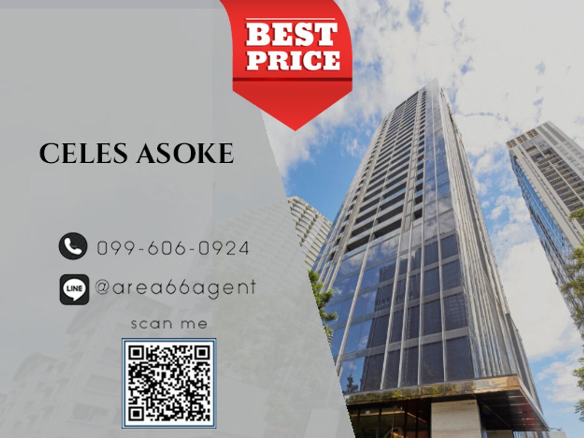 🔥 For sale!! Celes Asoke Condo