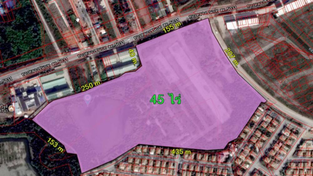 ขายที่ดิน 45 ไร่ ติดถนน5031 ใกล้หมู่บ้านสาริน เหมาะทำหมู่บ้าน ขายที่ดิน 45 ไร่ ติดถนน5031 ใกล้หมู่บ้านสาริน เหมาะทำหมู่บ้าน