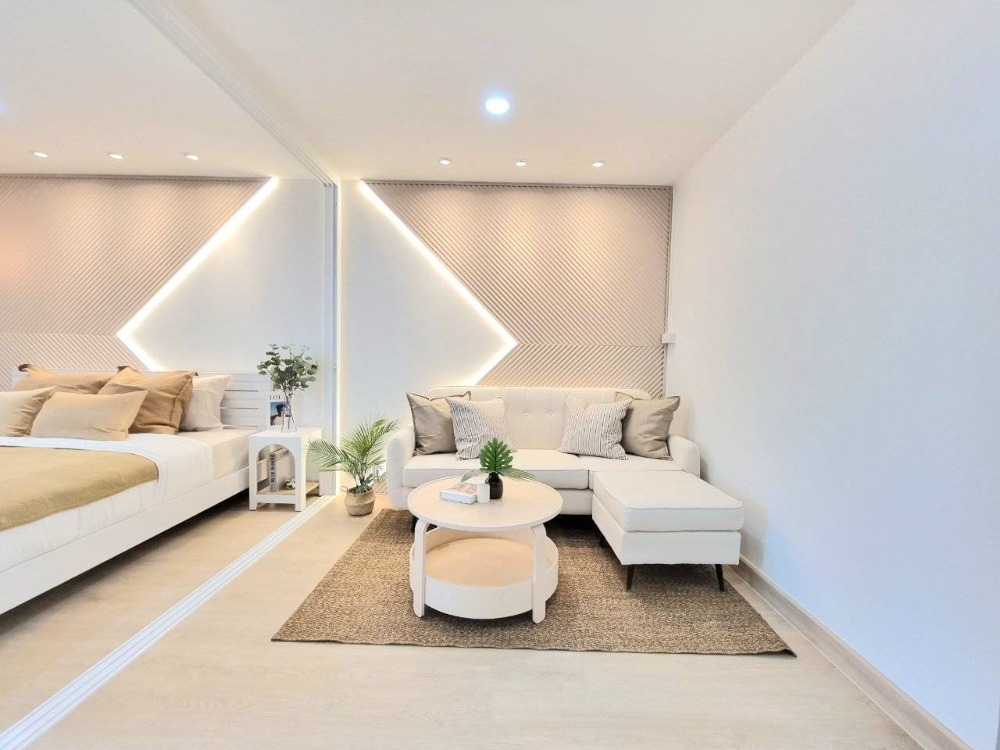 มาแว้ว ห้องสวย minimal ตกแต่งใหม่ทั้งห้อง Regent home 6/1 แต่งครบพร้อมอยู่่