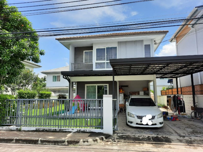 ขายถูกบ้านเดี่ยว 2ชั้น 61ตร.ว ม.ชลดา-สุวรรณภูมิ พร้อมอยู่ ใก้ลสุวรรณภูมิ