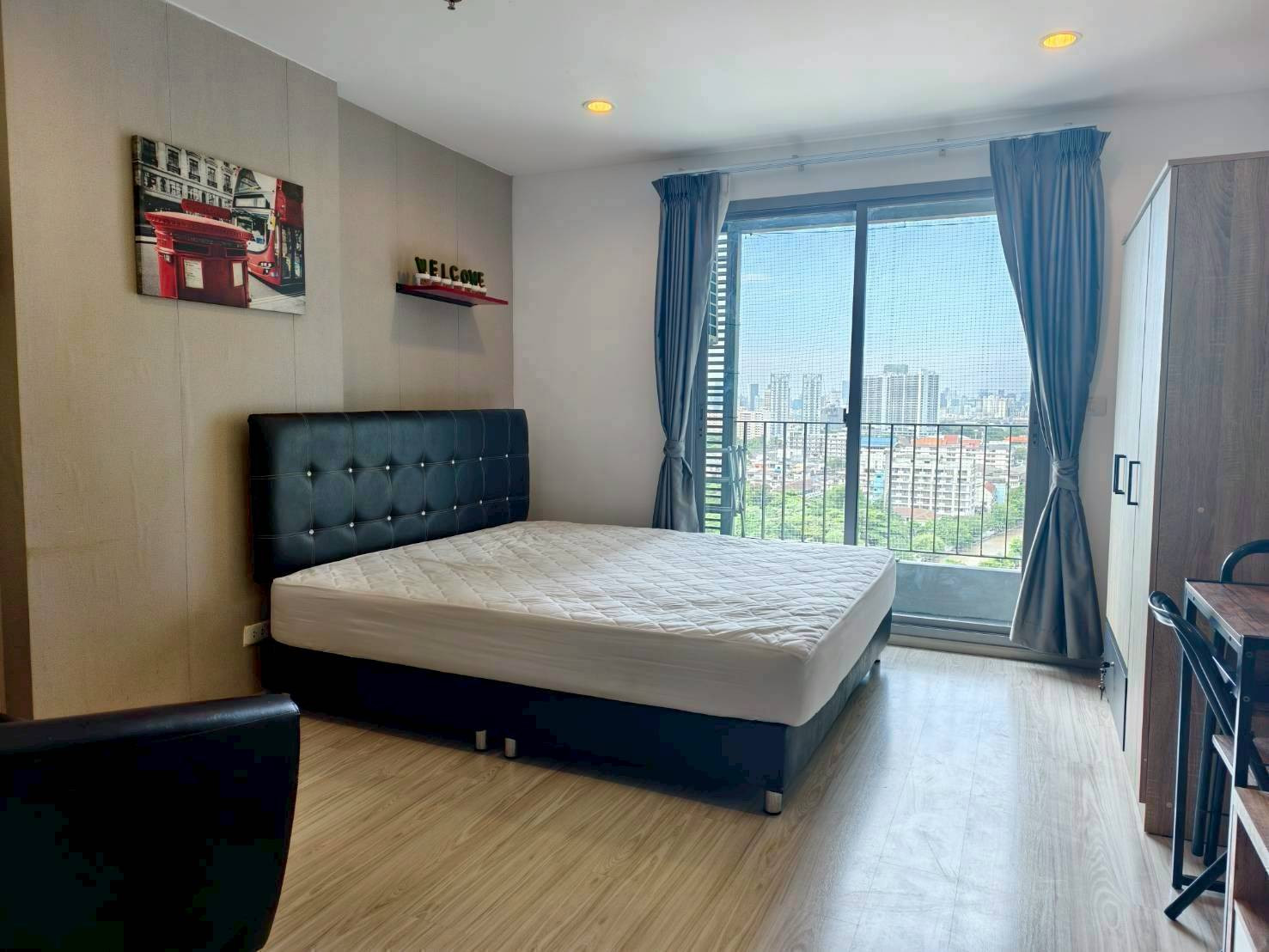 ไอดีโอ โมบิ บางซื่อ ★1ห้องนอน ★ 25 ตร.ม ชั้น15หรูหราส่วนกลางมีโรงหนัง น้ำตก แต่งครบพร้อมเข้าอยู่ ใกล้MRTเตาปูน, Lotus ประชาชื่น ชุมชนแน่นๆของกินร้านค้ามากมาย  ไอดีโอ โมบิ บางซื่อ