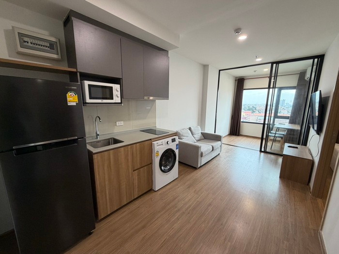 📢 Room for rent, 1 bedroom plus, Condo The Livin Phet Kasem, new building, near Seacon Bang Khae, price 14,000 baht // 087 556 4977 Aon Ag📢