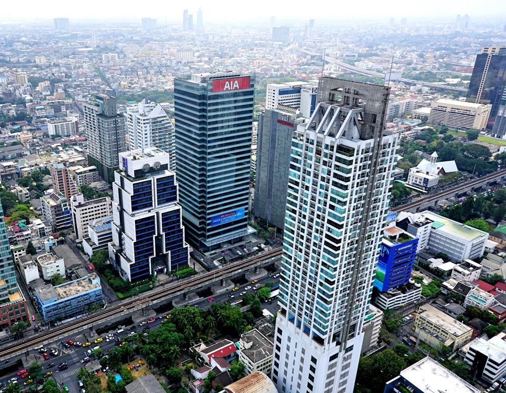 AIA Sathorn Tower, office for rent in Sathorn Road, Bangkok, Thailand, near BTS St. Louis Station.