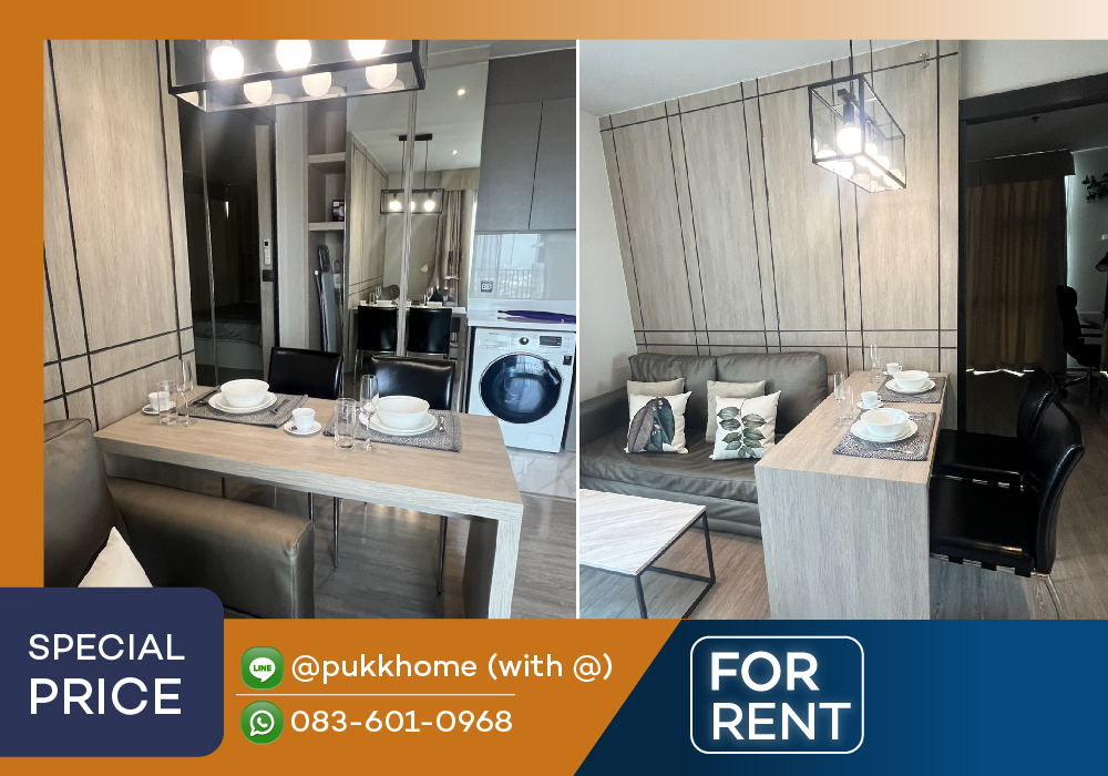 📣FOR RENT RHYTHM EKKAMAI. 1 Bedroom 📞 Line: @pukkhome (with @)