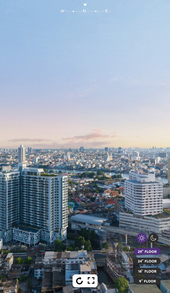  ราคารอบ VVIP 2 bed Vertiplex ทิศเหนือ ชั้นสูง ตำแหน่งสวย Rhythm charoennakorn Iconic – รูปที่ 3
