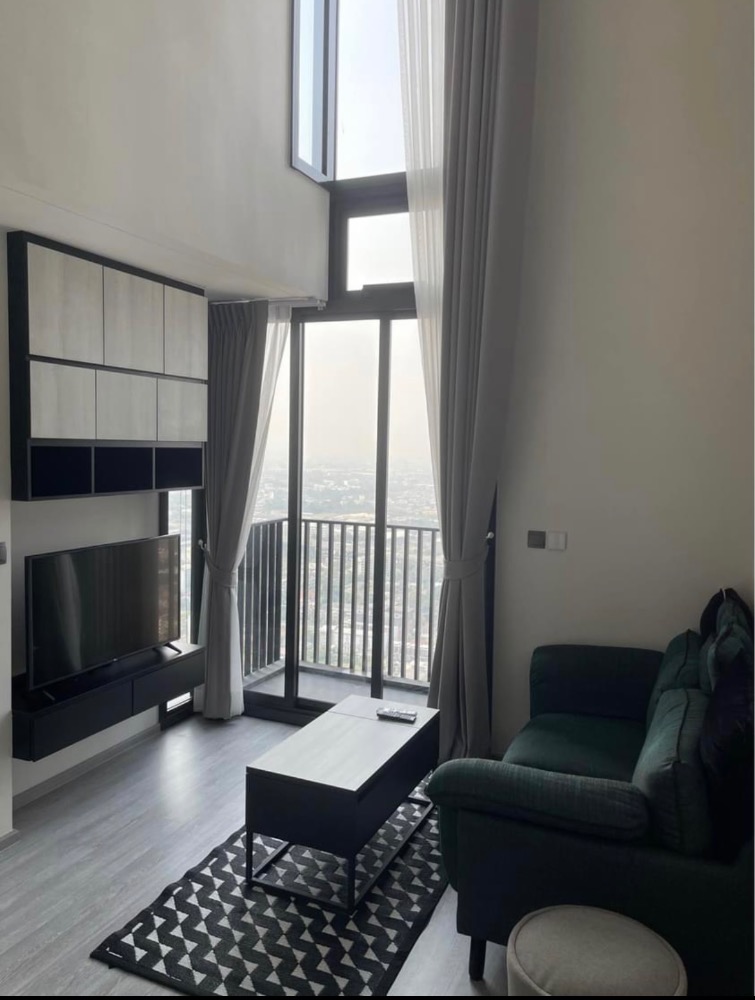 for rent The Line 101 1 bed duplex high floor river view💚✨🌈