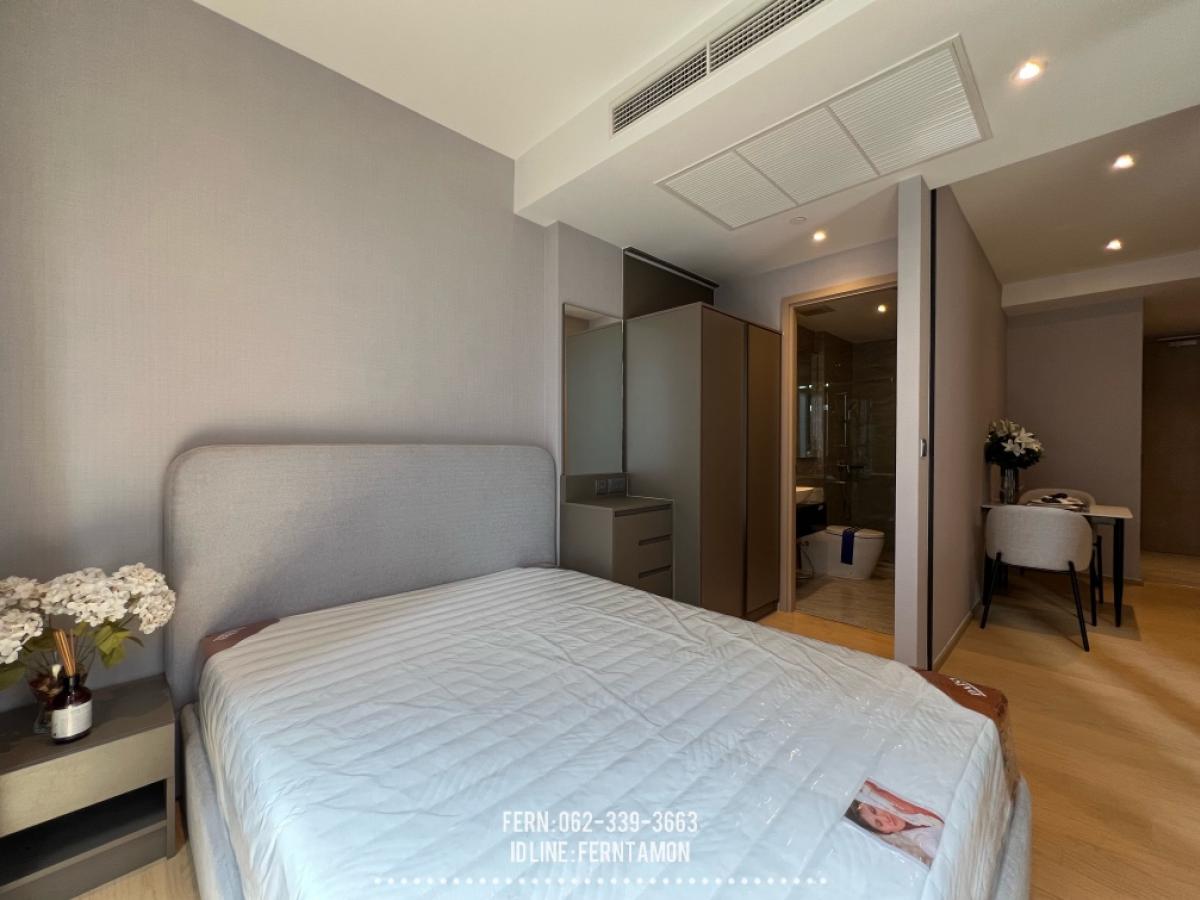 Break the price, free transfer, free common areas for 2 years, get a high floor room, 1 bedroom, 32.28 sq m., Ashton Asoke-Rama9, new condo near MRT Rama 9.