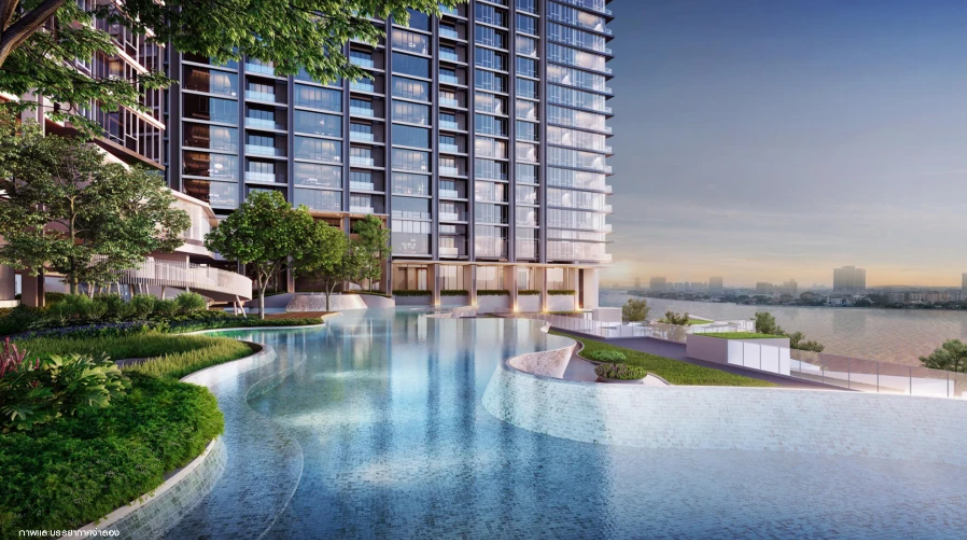 Down payment sale, Wan Wela Na Chao Phraya, riverside condo, beautiful view, river bend, L&H project, call 082-064-4939, Ms. Sutha – รูปที่ 4