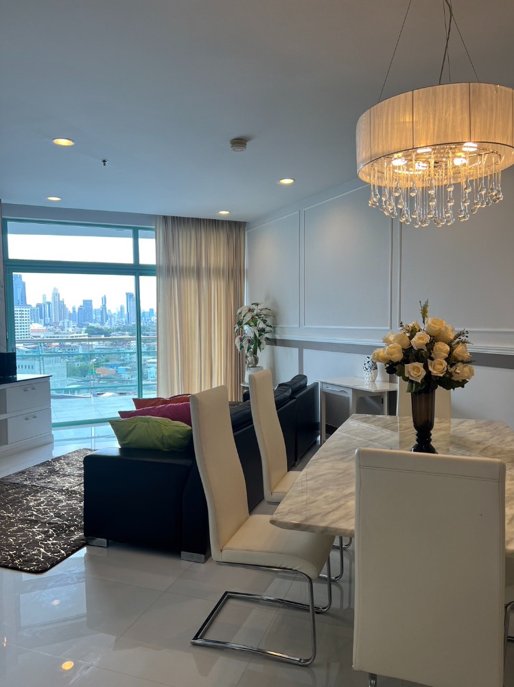 127sqm Riverside Newly Renovated 2 beds for rent at Chatrium Riverside Residence – รูปที่ 2