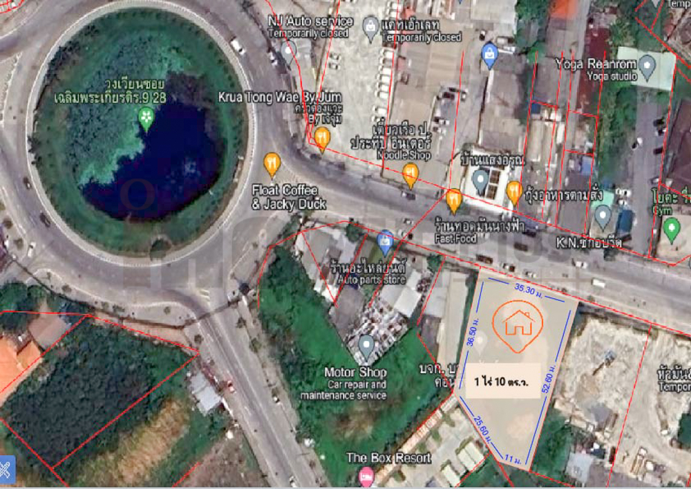 Land for rent for 3 years, next to Suan Luang Rama 9 Road, near Chaloem Phrakiat Rama 9 Roundabout, Soi 28. – รูปที่ 4