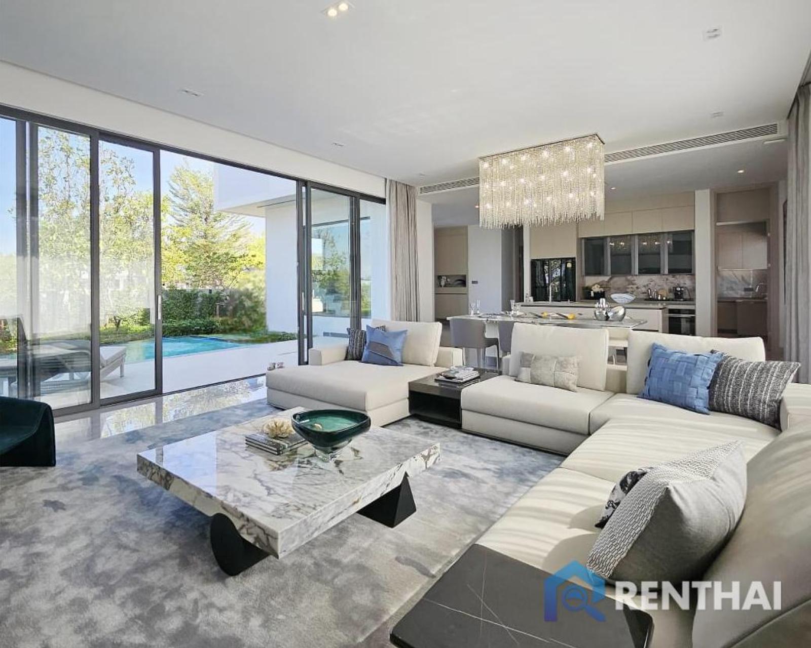 Modern Luxury villa for sale in the biggest village in Pattaya. – รูปที่ 3
