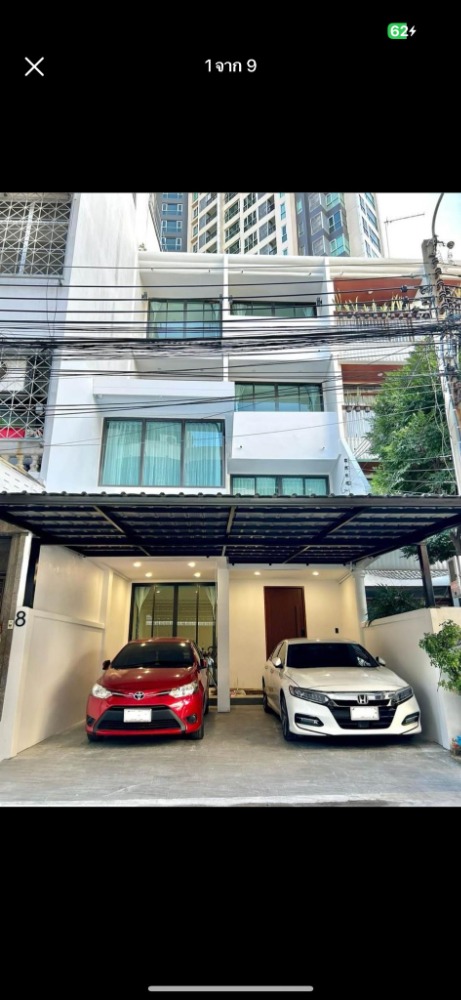 Townhouse Soi Sathorn 21 | 36 sq.w. 4 storey | 6 beds, Suitable for Home Office AirBnb | near BTS Saphan Taksin