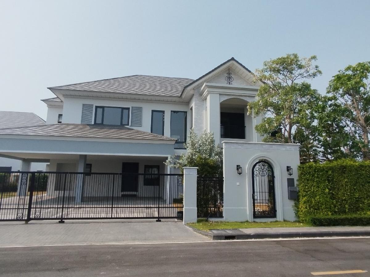 🍒Single house for sale, Perfect Masterpiece Rama 9, near Airport Link Lat Krabang, large house, empty house, corner house. 🍒Single house for sale, Perfect Masterpiece Rama 9, near Airport Link Lat Krabang, large house, empty house, corner house.