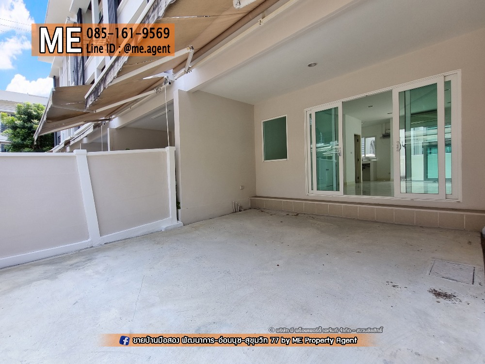 Discount up to 4 hundred thousand, 3-story townhome, Baan Klang Muang, Rama 9 Motorway, near Suvarnabhumi Airport, call 064-954-9619 (TX15-41) – รูปที่ 3