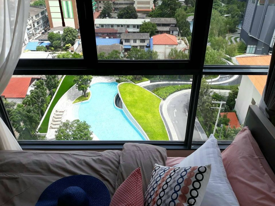 ห้องสวยหรู 2ห้องนอน 2ห้องน้ำ 53ตรม. ให้เช่า Ideo O2 Bangna วิวสระชั้น10 เฟอร์ครบ – รูปที่ 4