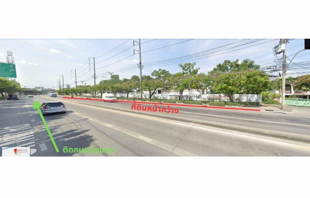 Land on On Nut: Prime location next to On Nut-Sukhumvit Road: near BTS Sri Nut. – รูปที่ 2