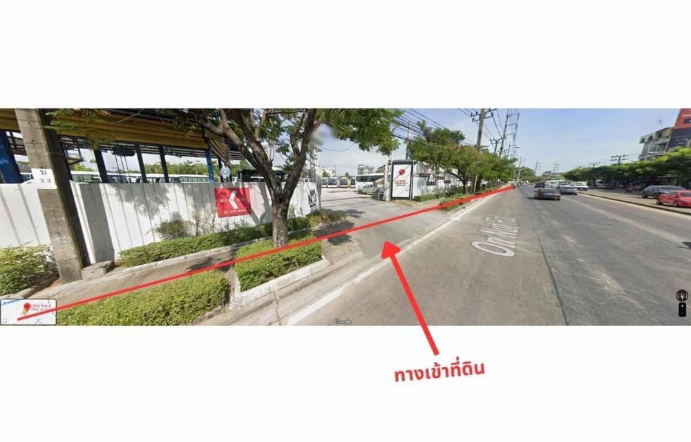 Land on On Nut: Prime location next to On Nut-Sukhumvit Road: near BTS Sri Nut. – รูปที่ 3