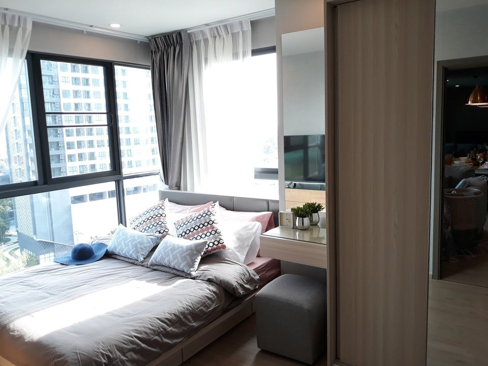 ห้องสวยหรู 2ห้องนอน 2ห้องน้ำ 53ตรม. ให้เช่า Ideo O2 Bangna วิวสระชั้น10 เฟอร์ครบ – รูปที่ 3