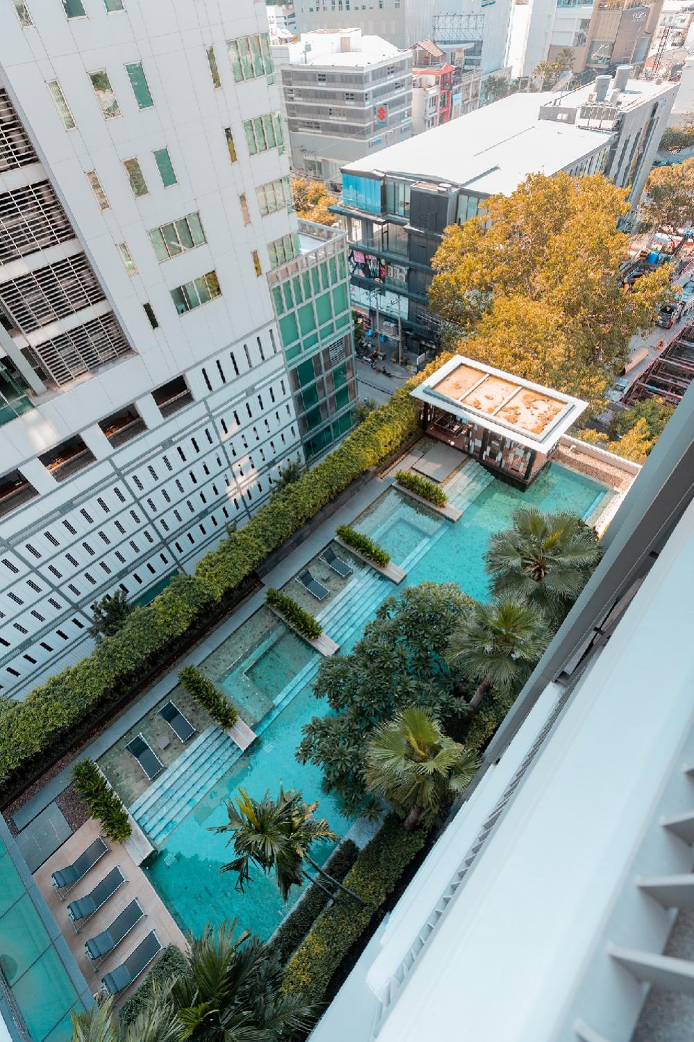 ให้เช่า Quattro by Sansiri ทองหล่อ ซอย 4 มี shuttle bus ไป BTS ใกล้ Marche' Thonglor – รูปที่ 3