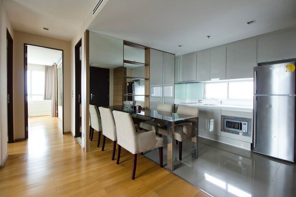 ให้เช่าคอนโดหรู The Address Asoke 2 ห้องนอน 2 ห้องน้ำ ชั้น 41 วิวสวยมาก – รูปที่ 2