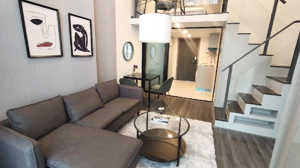 เช่า ไนท์บริด สเปส พระราม9 🍁Knightsbridge space rama 9 🍁 ห้อง duplex – รูปที่ 2