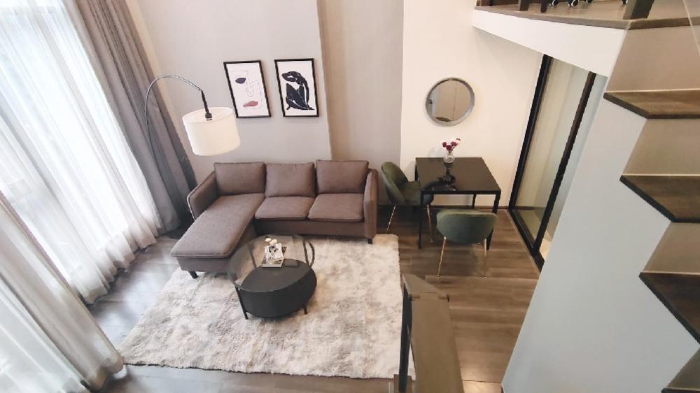 เช่า ไนท์บริด สเปส พระราม9 🍁Knightsbridge space rama 9 🍁 ห้อง duplex – รูปที่ 4