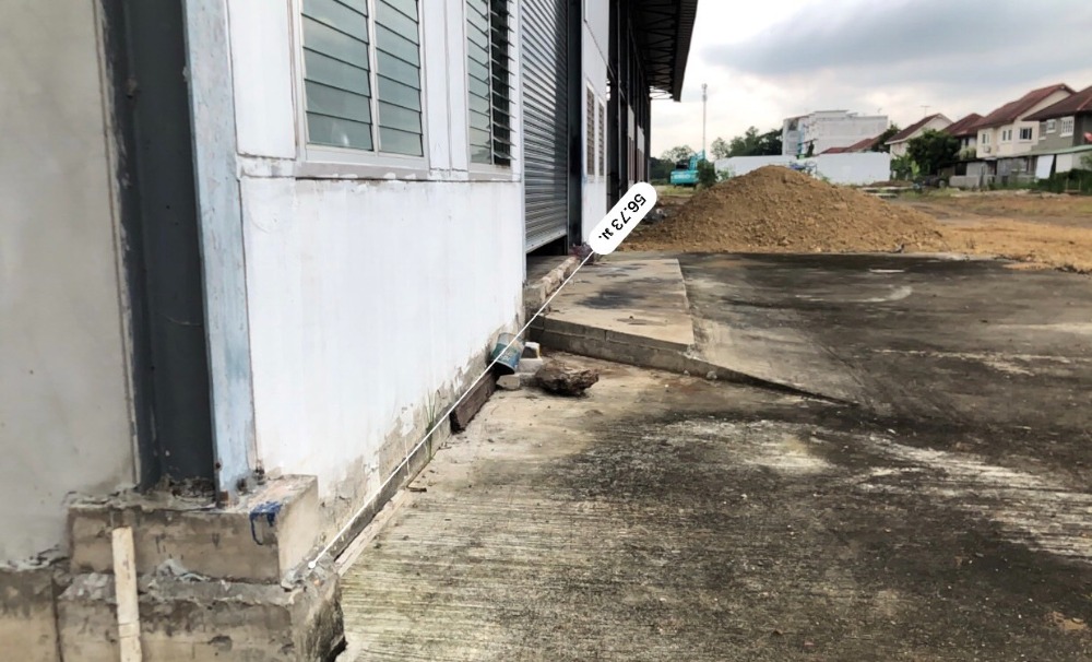Land for rent, 10 rai, on the main road, width about 52 meters, land filled, land opposite Wat Mai, Khlong 7, near Pettosan Cat Litter Office – รูปที่ 3