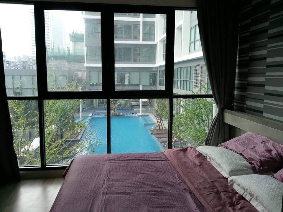 for rent ideo mobi rama 9 1 bed duplex special deal❤️🌈