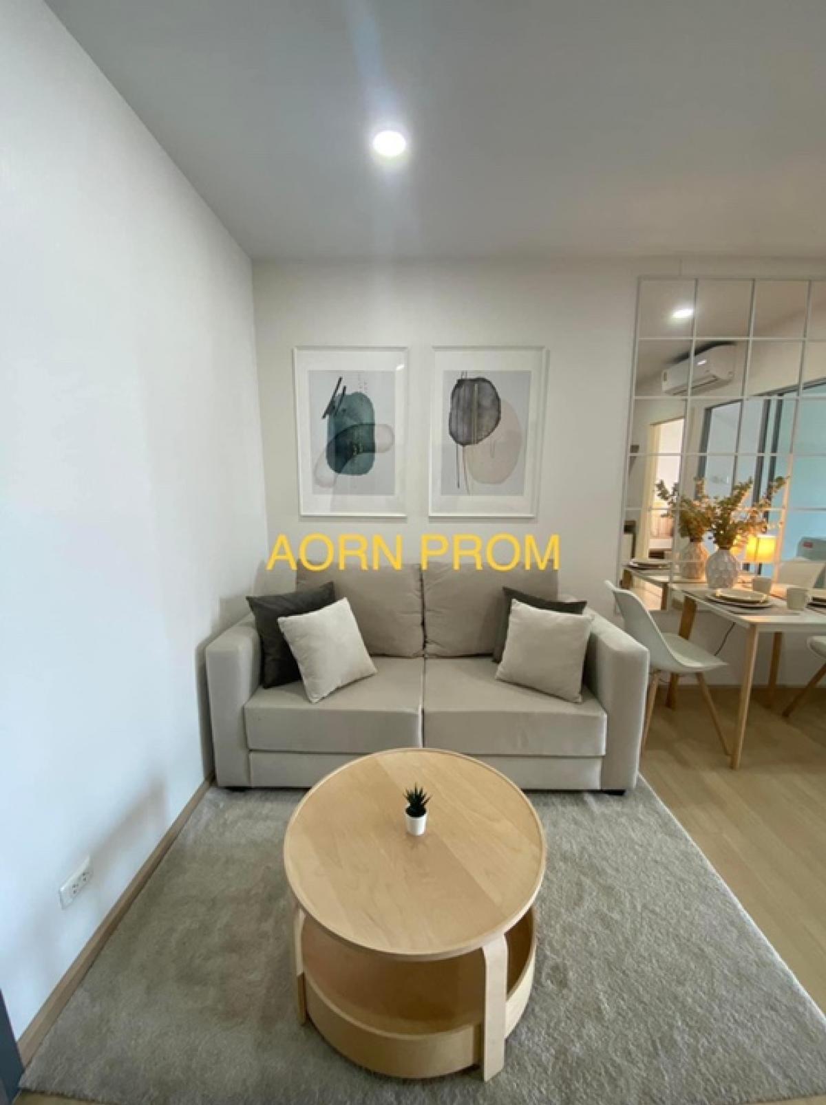 💓 Very beautiful room, Supalai Veranda, Phasi Charoen Station, size 42 sq m., kitchen partition, bedroom partition 🌈Front loading washing machine 🌈 Hood 🌈Large screen smart TV, two-door refrigerator, 18,000 BTU air conditioner, microwave, built-in furnitu – รูปที่ 4