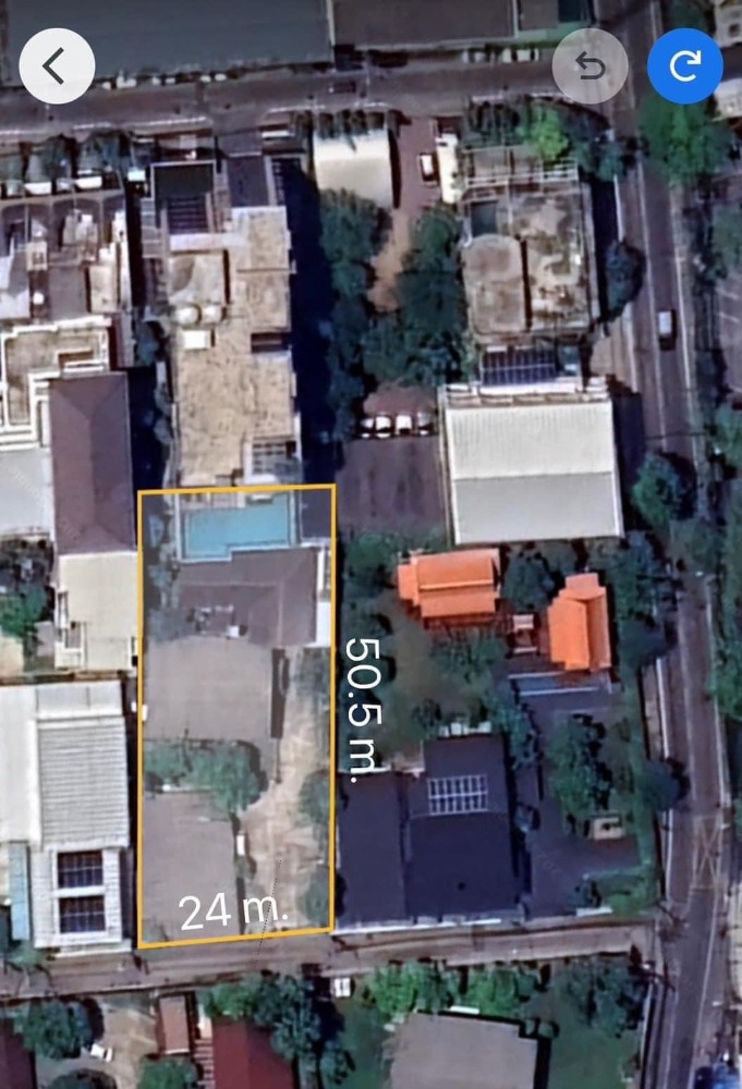 House with land, Ari Phahon Yothin 7 | 303 sq.w., Red area, width 24 m., depth 50.5 m. | Near BTS Ari 900 m.