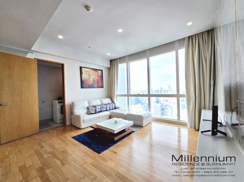 ให้เช่าคอนโดหรู 1 ห้องนอน กรุงเทพฯ Millennium Residence at Sukhumvit ให้เช่าคอนโดหรู 1 ห้องนอน กรุงเทพฯ Millennium Residence at Sukhumvit