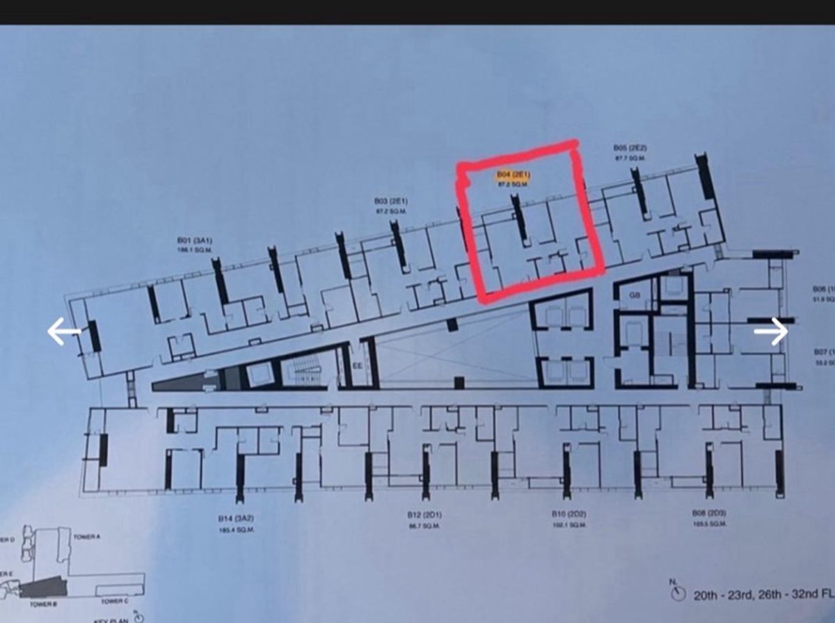 ขายดาวน์เ คอนโดวันเวลา บวกน้อย ห้อง 2-bed ทิศเหนือ  ชั้นสูง  – รูปที่ 3