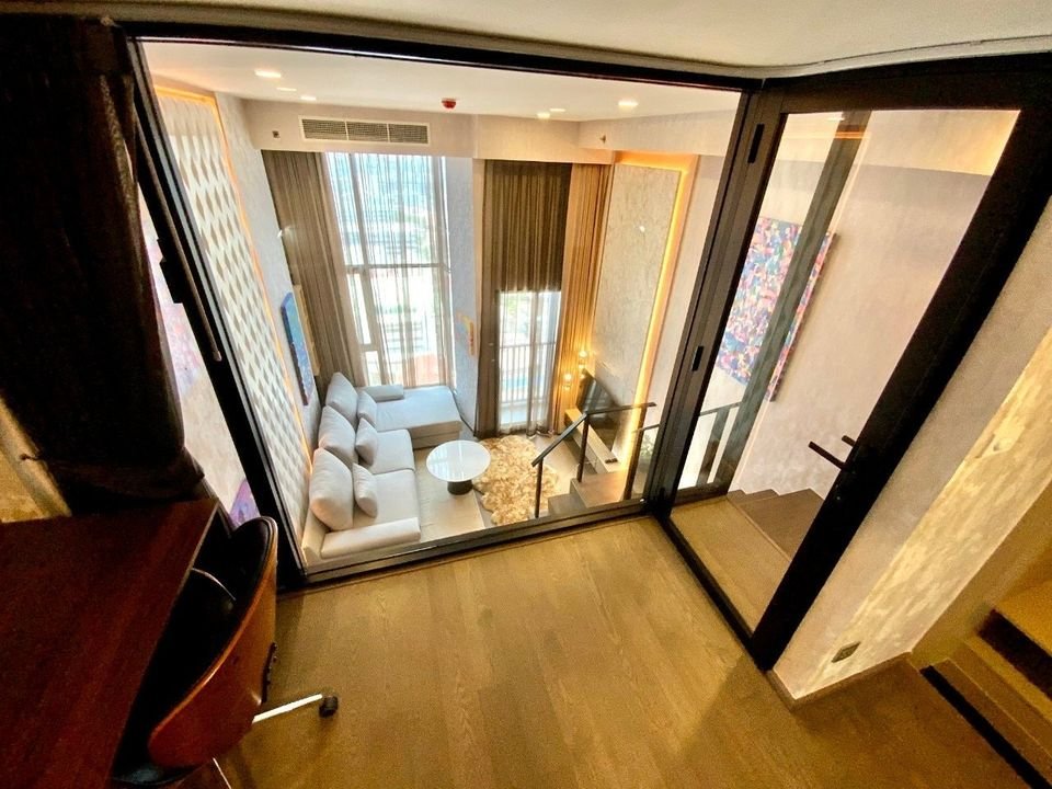 ให้เช่าคอนโด Park Origin Ratchathewi ห้องสวยน่าอยู่มาก Duplex ชั้นสูง วิวสวย – รูปที่ 3