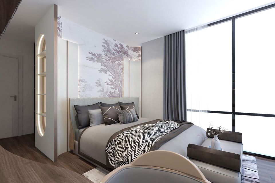 Luxury condo for rent, MUNIQ Langsuan, 2 bedrooms, beautifully decorated, livable, rare room, special price. Luxury condo for rent, MUNIQ Langsuan, 2 bedrooms, beautifully decorated, livable, rare room, special price.