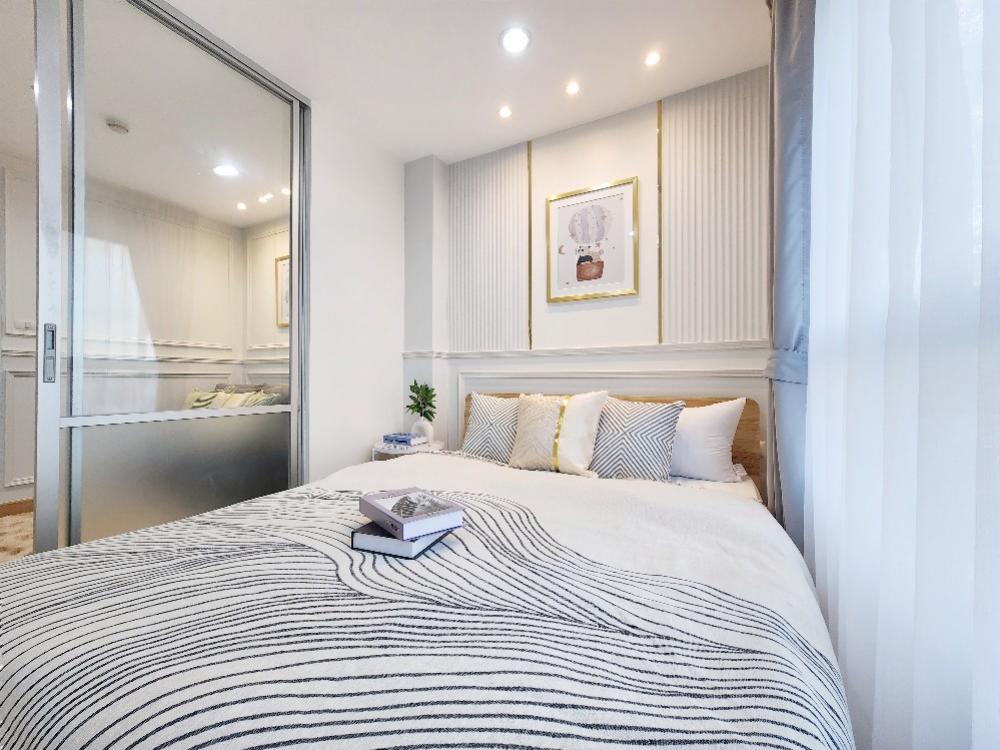 The common area is very good‼️Installments are more worthwhile than renting at Lumpini Park Nawamin Sri Burapha, 23 square meters, installments starting at 6,000 baht