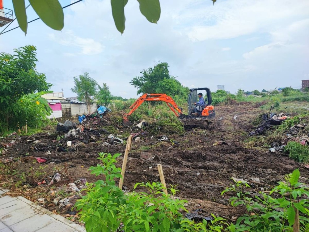 Empty land for rent, next to Khru Nai Road, area 3 ngan, 99.6 square wah. – รูปที่ 3