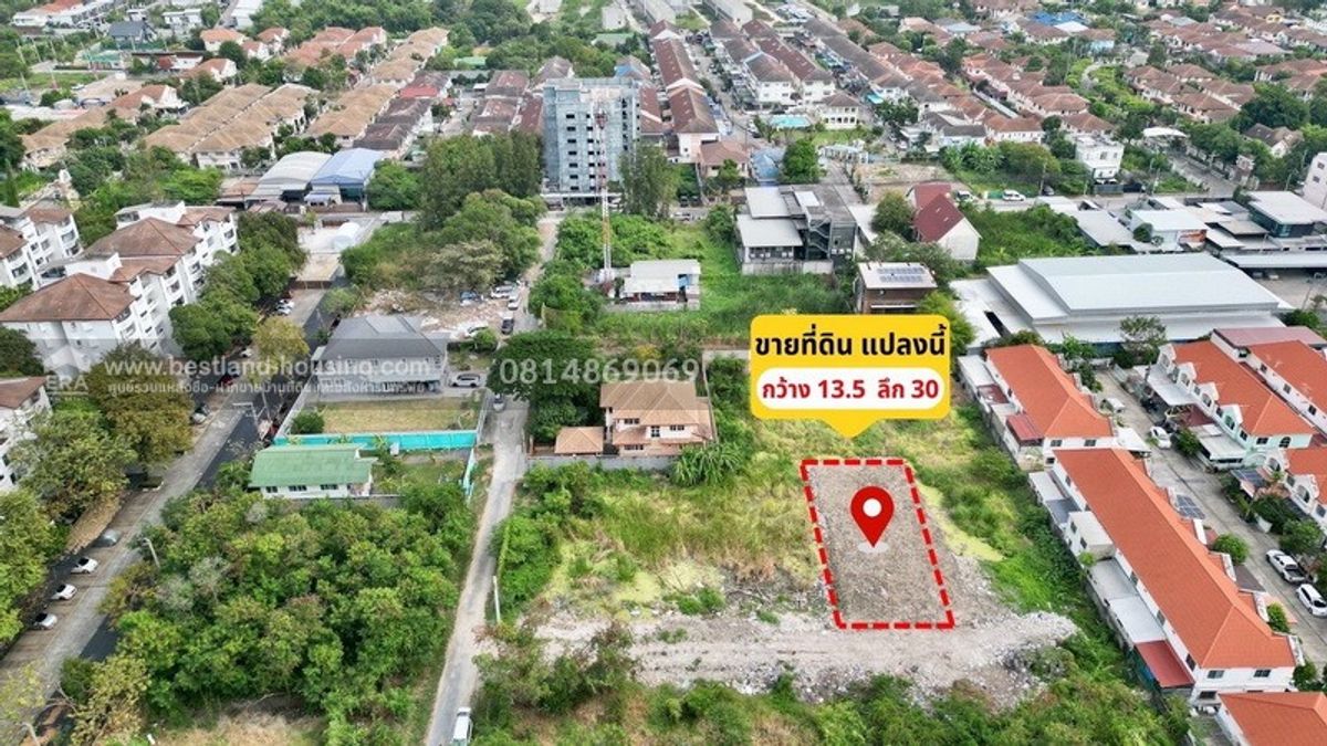 Empty land for sale Srinakarin Road, Soi Sridan 22 (Soi Phatthana Community 10), Bang Kaeo Subdistrict, Bang Phli District, Samut Prakan – รูปที่ 2