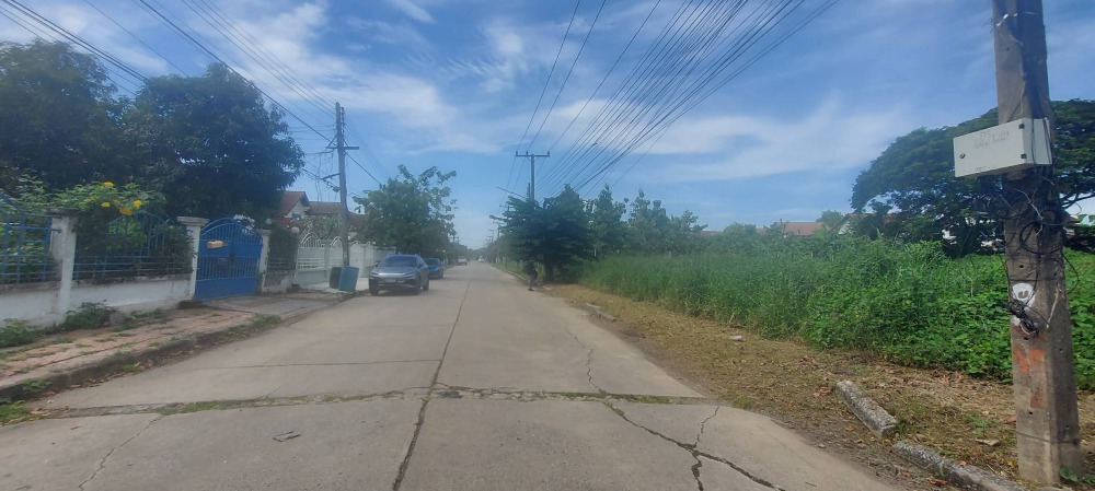 Land for sale, already filled (back next to the canal), Mueang Ake Village, Project 3, Soi Ekarat 11 *Selling below the government appraisal price* Area 235 sq m, shady atmosphere, not lonely, Ek Thaksin Road, Mueang Pathum Thani District. – รูปที่ 3