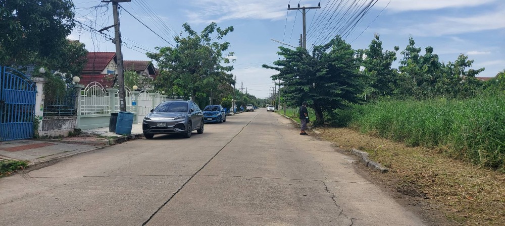 Land for sale, already filled (back next to the canal), Mueang Ake Village, Project 3, Soi Ekarat 11 *Selling below the government appraisal price* Area 235 sq m, shady atmosphere, not lonely, Ek Thaksin Road, Mueang Pathum Thani District. – รูปที่ 4