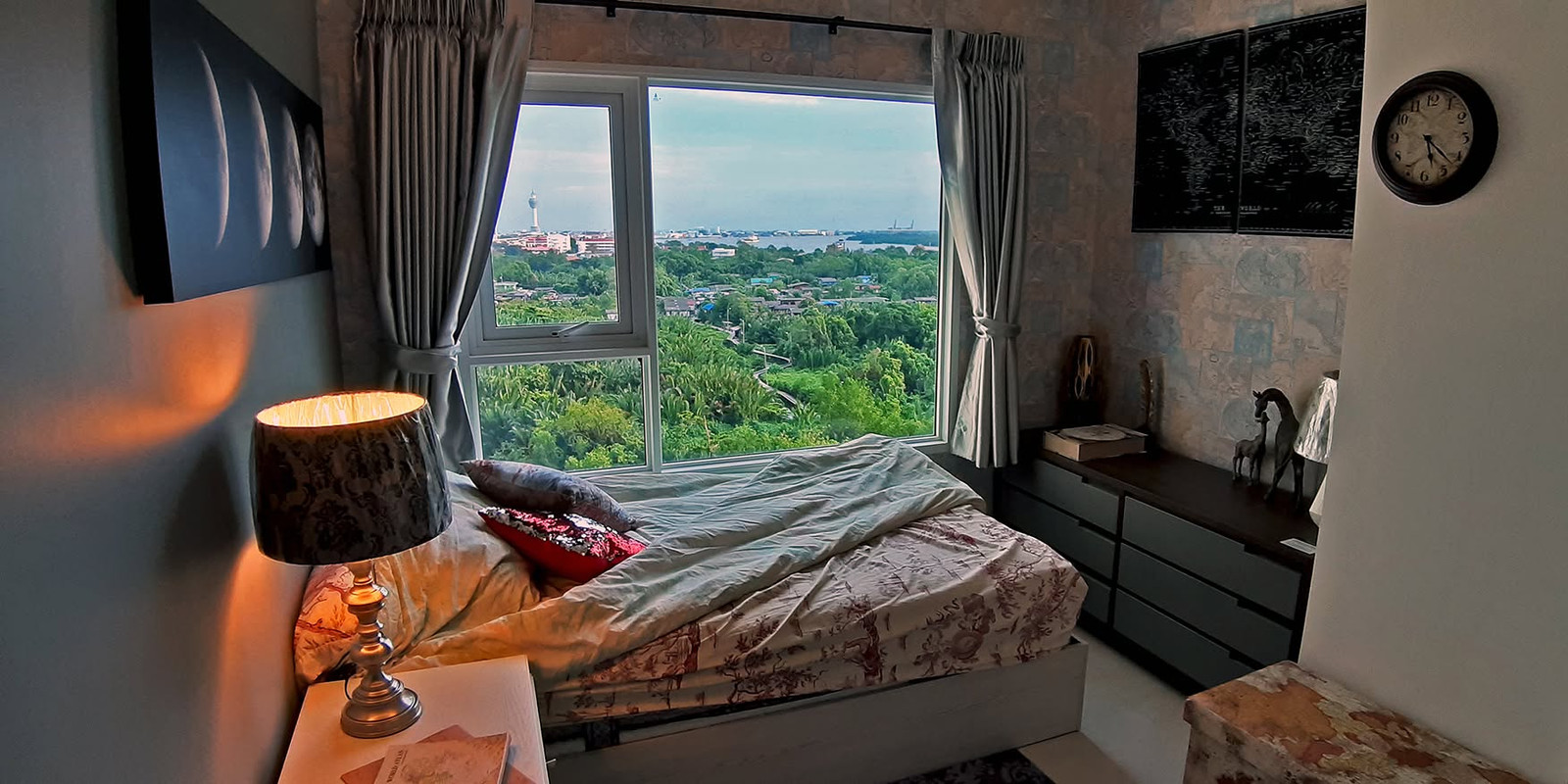 ห้องมุมสวยหรู 2ห้องนอน 50ตรม. ให้เช่า Aspire Erawan ชั้น10 ติดBTSช้างเอราวัณ