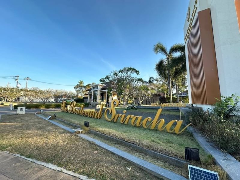 Single house for sale Lots of space, 4 bedrooms (The Boulevard Sriracha-Nong Yai Bu)