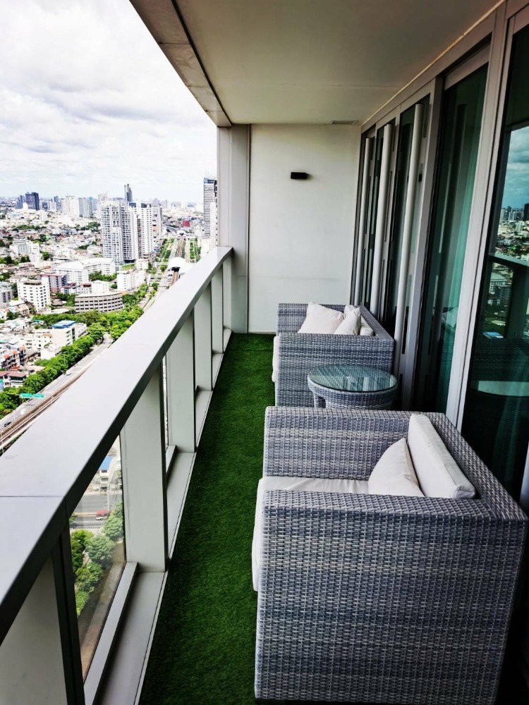 ♦ High floor ♦ ชั้น 35+ 131.26 ตร.ม. | 2 ห้องนอน วิวถนนเจริญนคร | คอนโดใกล้ ไอคอนสยาม 3นาที, BTS สะพานตากสิน 3 นาที – รูปที่ 3
