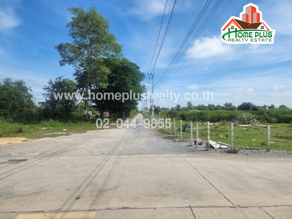 Land near Talat Thai, Khlong Song Subdistrict Khlong Luang District, Pathum Thani, area 4 rai (divided for sale 2 rai per plot) – รูปที่ 3