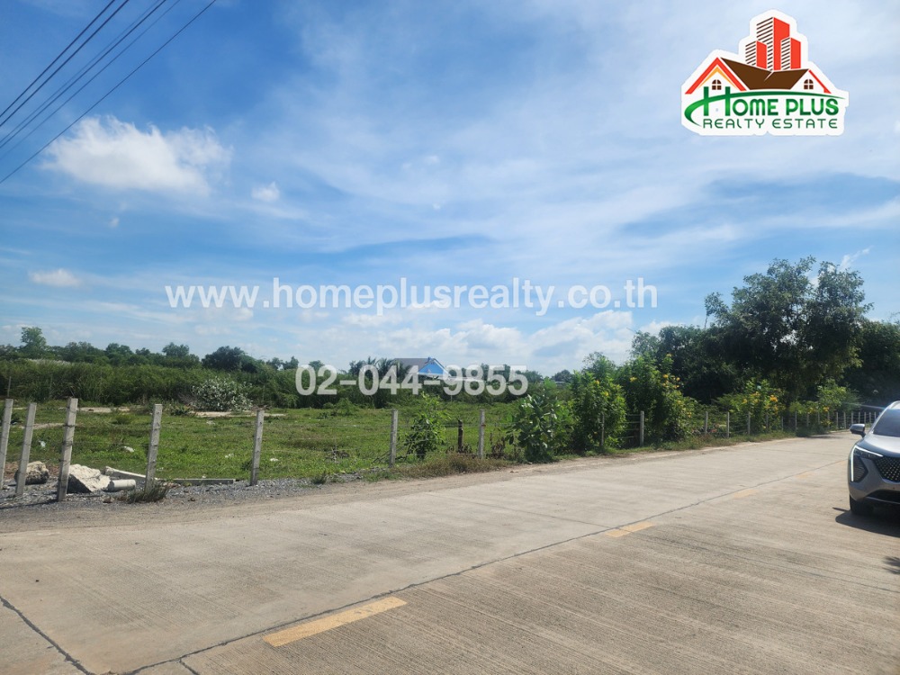 Land near Talat Thai, Khlong Song Subdistrict Khlong Luang District, Pathum Thani, area 4 rai (divided for sale 2 rai per plot) – รูปที่ 4
