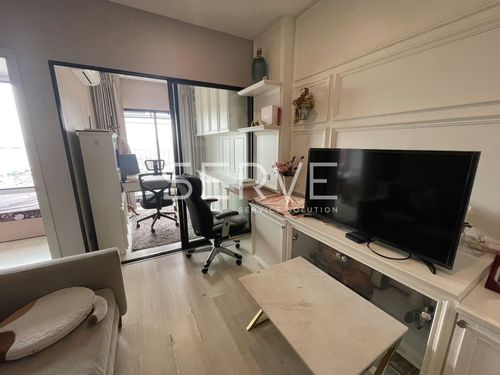 🔥5.5MB🔥 - Nice Room 1 Bed 1 Work Room High Fl. 15+ Good Location Close to BTS Chong Nonsi 600 m. at Knightsbridge Prime Sathorn Condo / For Sale
