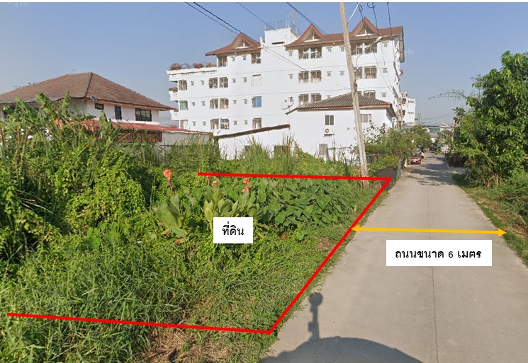 ขายที่ดินเปล่า ขนาด 133 ตร.วา ซอยจันทร์ทองเอี่ยม หลังศูนย์ซ่อมบำรุงคลองบางไผ่ – รูปที่ 4