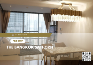 ใหเช่า📣The Bangkok Sathorn📣 Luxury Condominium ติดสถานี BTS สุรศักดิ์และทางด่วน เฟอร์นิเจอร์เเละเครื่องใช้ไฟฟ้าครบ