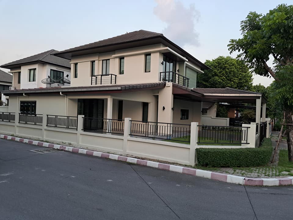 K-5388 Urgent sale! Lakeview Park, Bangna Ring Road - Ram 2, empty house, newly renovated, corner house K-5388 Urgent sale! Lakeview Park, Bangna Ring Road - Ram 2, empty house, newly renovated, corner house