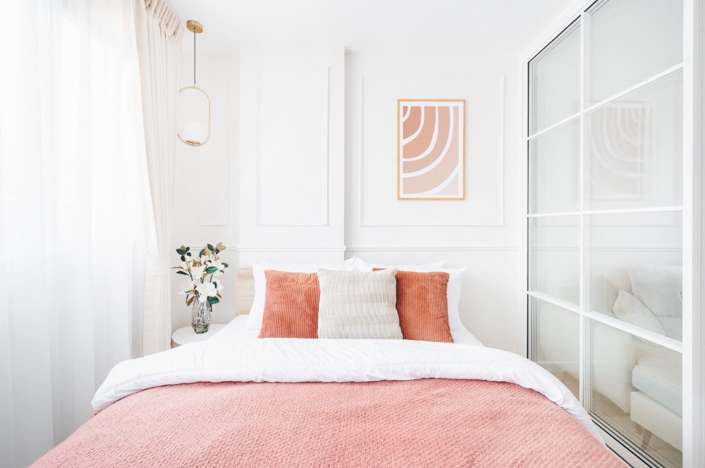 Condolet Lat Phrao, near Lam Sali intersection, easy installment, separate kitchen, convenient transportation Condolet Lat Phrao, near Lam Sali intersection, easy installment, separate kitchen, convenient transportation